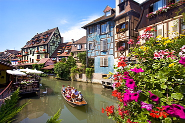 Petite Venise, Colmar, Alsace, France, Europe