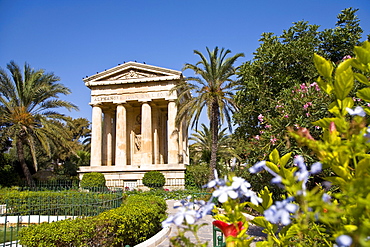 Lower Barracca Gardens, Valletta, Malta, Europe