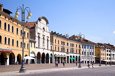 Piazza dei Martiri Square, Belluno, Veneto, Italy, Europe