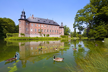 Dyck Palace, Juechen, North Rhine-Westphalia, Germany, Europe