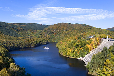 Obersee, Upper Lake, Eifel, North Rhine-Westphalia, Germany, Europe