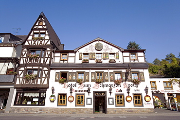 Zum Schwarzen Kreuz Hotel, Altenahr, Ahrtal Valley, Eifel Range, Rhineland-Palatinate, Germany, Europe