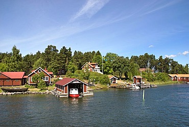 Skerry near Vaxholm, Stockholm archipelago, Sweden