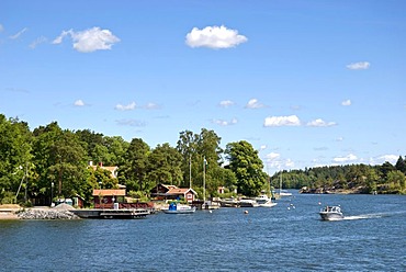 Skerry near Vaxholm, Stockholm archipelago, Sweden