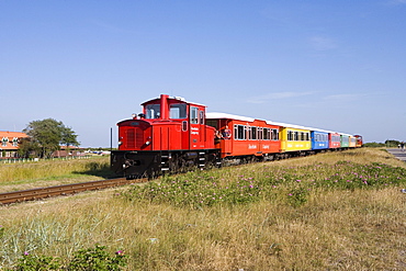 Island Railway, Langeoog, East Frisian Islands, Lower Saxony, Germany, Europe