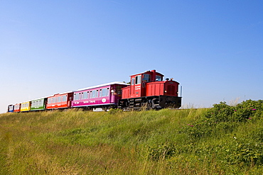 Island Railway, Langeoog, East Frisian Islands, Lower Saxony, Germany, Europe