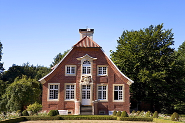 Haus Rueschhaus, former dwelling of Annette von Droste-Huelshoff, Muenster, North Rhine-Westphalia, Germany, Europe