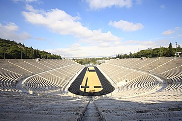 Panathinaikos, stadium of the first modern Olympic Games 1896, Athens, Greece