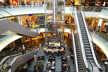 Shopping mall, Gasometer, Vienna, Austria, Europe