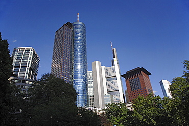 Office block, Frankfurt am Main, Hesse, Germany, Europe