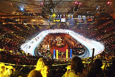 Six day race in Olympiahalle Munich Germany