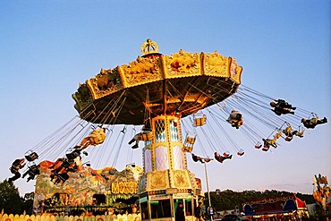 Chairoplane at the Octoberfest Muni Germany