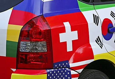 Close-up of a car seen during the 2006 FIFA soccer worldcup Germany