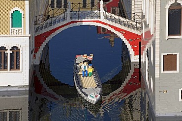 Venice made of Lego bricks, Legoland Park near Guenzburg, Germany