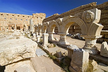 New forum at Leptis Magna