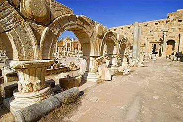 New forum at Leptis Magna