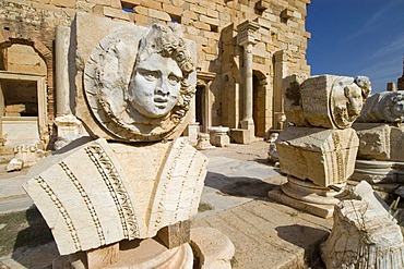 New forum at Leptis Magna