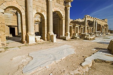 New forum at Leptis Magna