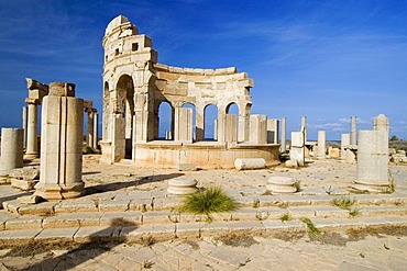 Roman market square at Leptis Magna