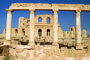 Roman theater of Sabrata, Libya