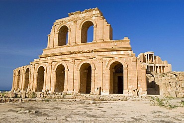 Roman theater in Sabrata, Libya