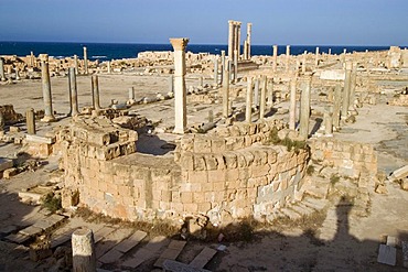 Roman archeological site of Sabrata, Libya