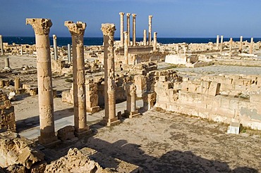 Roman archeological site of Sabrata, Libya