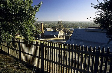 Historic houses at Sovereign Hill, Ballarat, Victorian Goldfields, Victoria, AUS