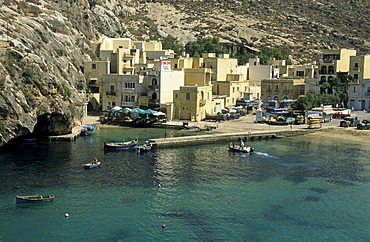 Xlendi Bay, Gozo island, Malta