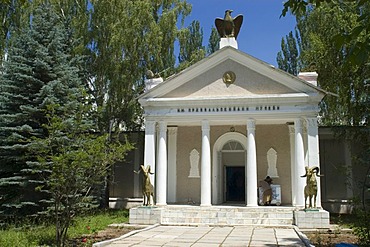 Museum of the famous asia explorer Nikolaj Michailovic Prshevalski, Karakol, Kyrgyzstan