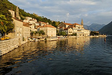 Historic town of Perast at the Bay of Kotor, Montenegro