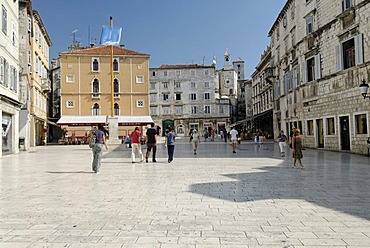 Historic old town of Split, Dalmatia, Croatia