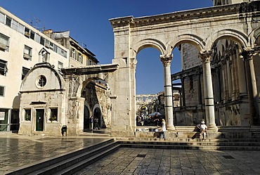 Historic city of Split, Diocletian Palace, Dalmatia, Croatia