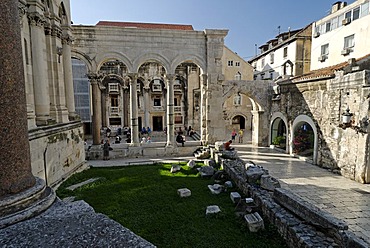 Historic city of Split, Diocletian Palace, Dalmatia, Croatia