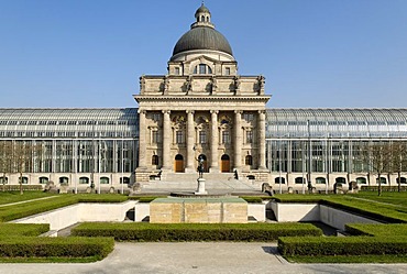 Staatskanzlei, seat of the prime minister, Munich, Bavaria, Germany