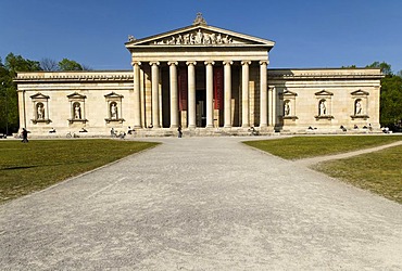 Glyptothek at Koenigsplatz, Munich, Bavaria, Germany