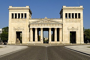 Propylaeen at Koenigsplatz, Munich, Bavaria, Germany