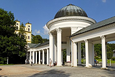 Health resort Marianske Lazne, Marienbad, West Bohemia, Czech Republik