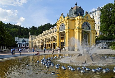 Health resort Marianske Lazne, Marienbad, West Bohemia, Czech Republik