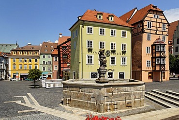 Historic old town of Cheb, Eger, west Bohemia, Czech Republik