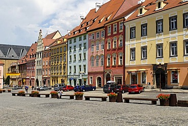 Historic old town of Cheb, Eger, west Bohemia, Czech Republik