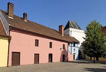 Historic old town of Pardubice on the Labe, Elbe, east Bohemia, Czech Republik