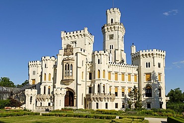 Hluboka castle, South Bohemia, Czech Republik