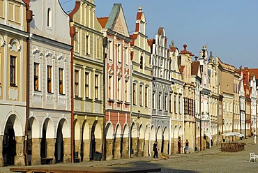 Historic old town of Telc, Unesco World Heritage Site, Moravia, Czech Republic