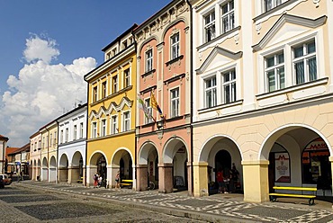 Historic old town of Jicin, East Bohemia, Czech Republic