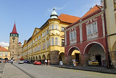 Historic old town of Jicin, East Bohemia, Czech Republic