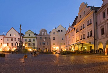 Historic old town of Cesky Krumlov, south Bohemia, Czech Republic