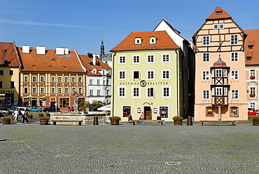 Stoeckl, historic old town of Cheb, Eger, west Bohemia, Czech Republik