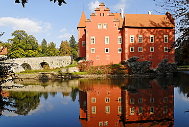 Cervena Lhota castle, south Bohemia, Czech Republic