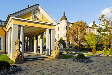 Frantiskovy Lazne Spa, Franzensbad, west Bohemia, Czech Republik